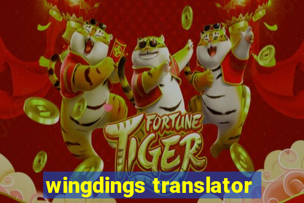 wingdings translator